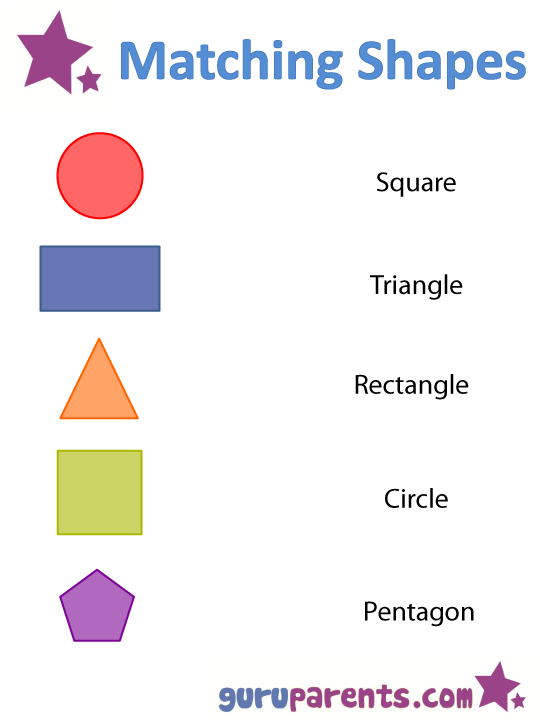 Basic Shapes Worksheets | 99Worksheets