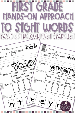 Vocabulary Cards: Reading And Writing With Our Hands