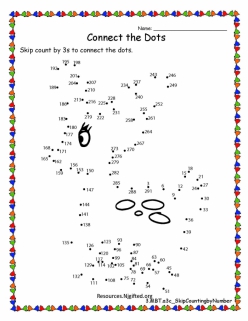Connect The Dots: Practice Skip Counting By Fives