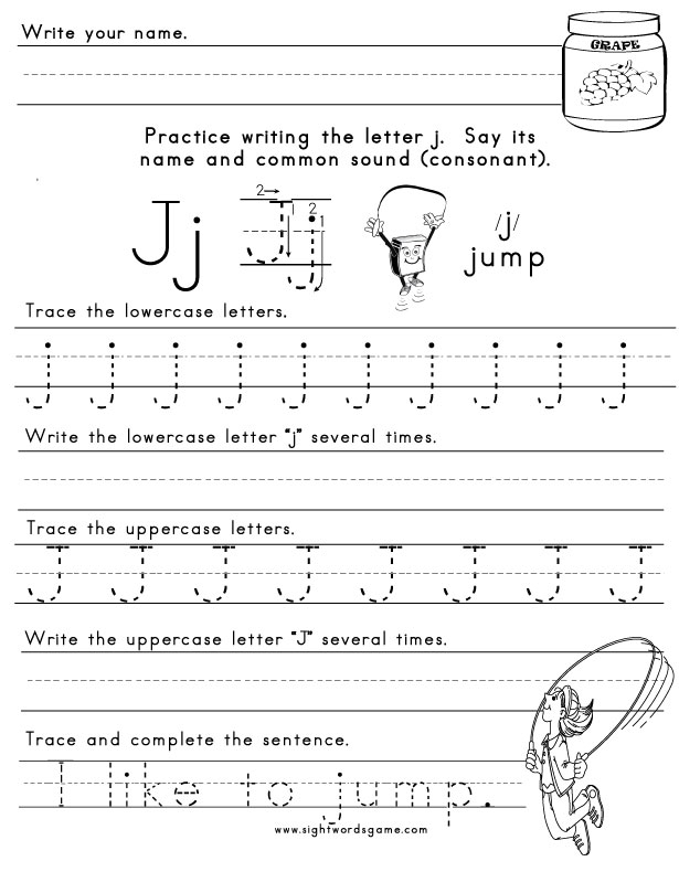 The Letter J