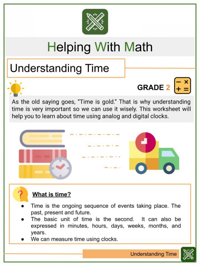 Understanding Time Worksheets