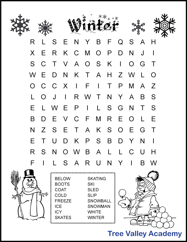 winter-word-search-worksheets-99worksheets