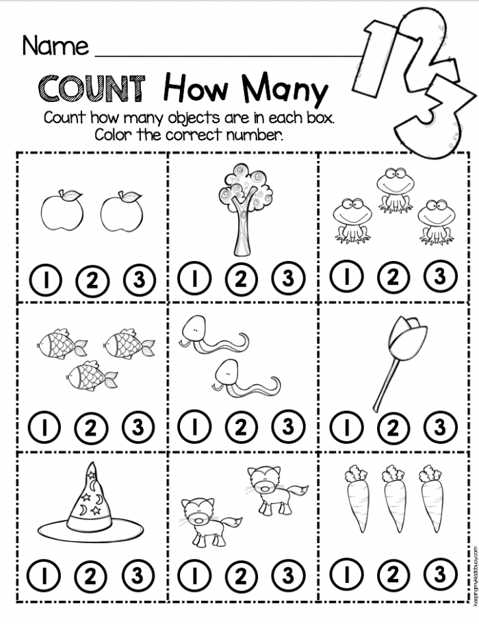Counting And Cardinality Freebies  Keeping My Kiddo Busy