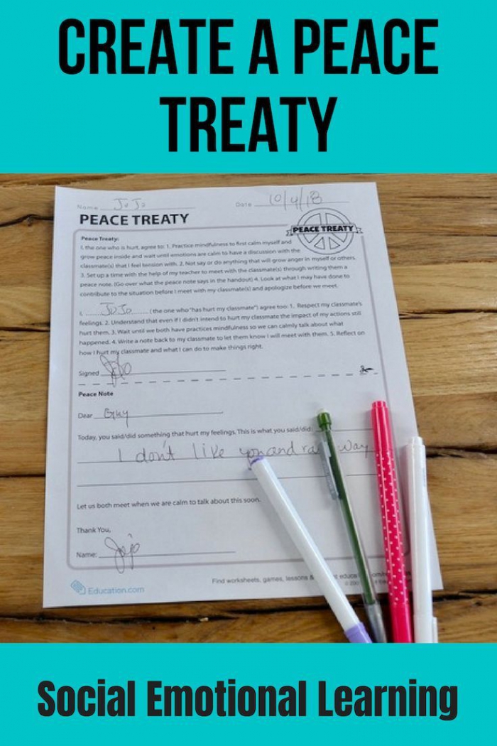 Create A Peace Treaty