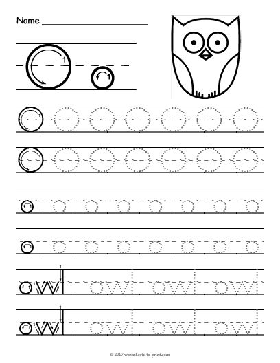 trace-and-write-the-letter-o-worksheets-99worksheets