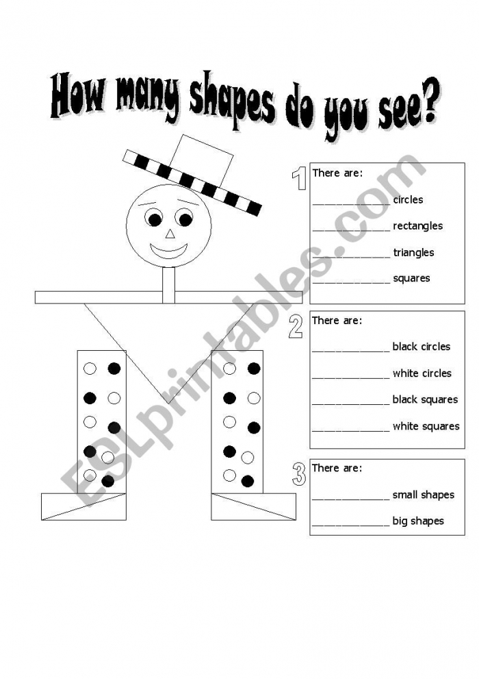 How Many Shapes Do You See