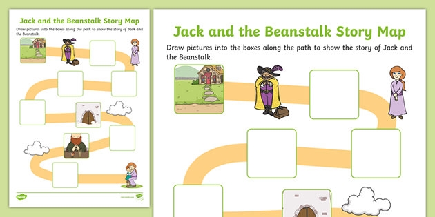 Jack And The Beanstalk Story Map Activity