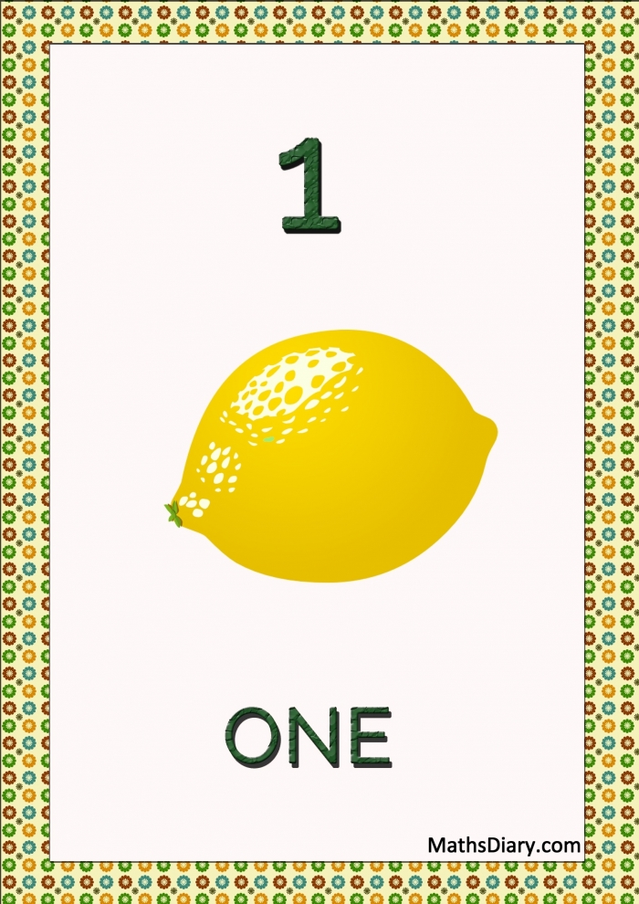 Learning Counting And Recognition Of Number  Worksheets  Level