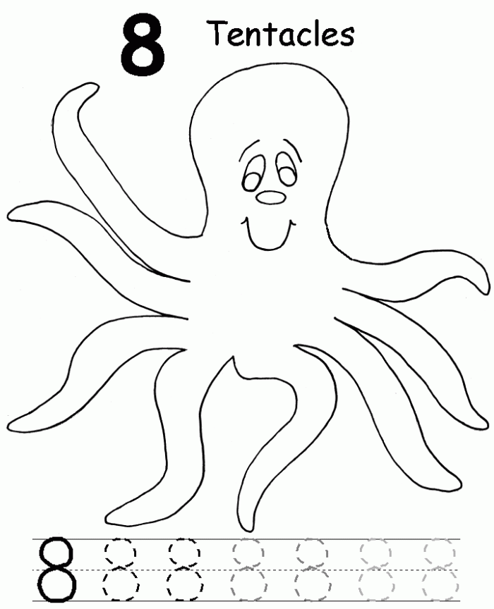 Octopus Coloring Pages