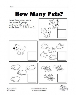 Counting Practice Worksheet