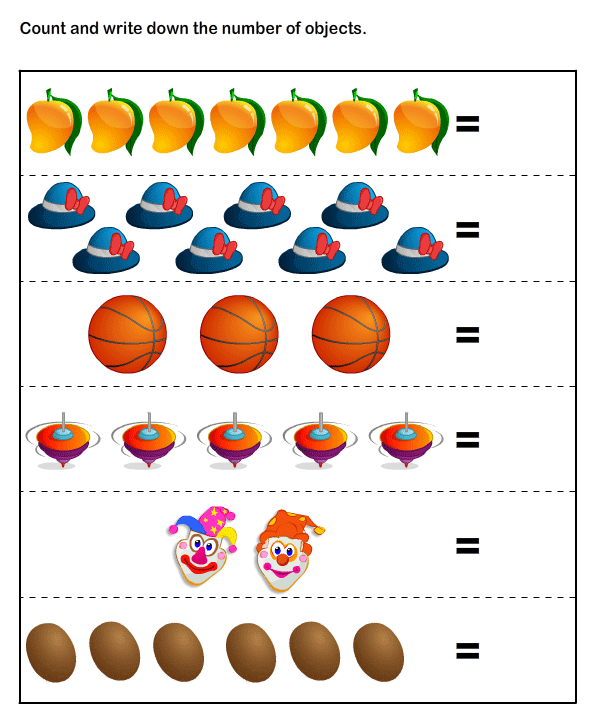 Printable Preschool And Kindergarten Worksheets