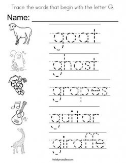 Words That Start With G