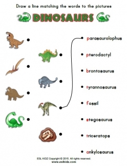 Dinosaur Matching Game