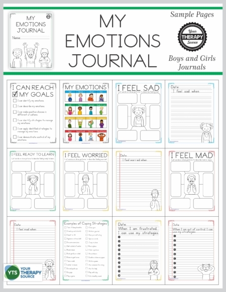 emotions journal worksheets 99worksheets