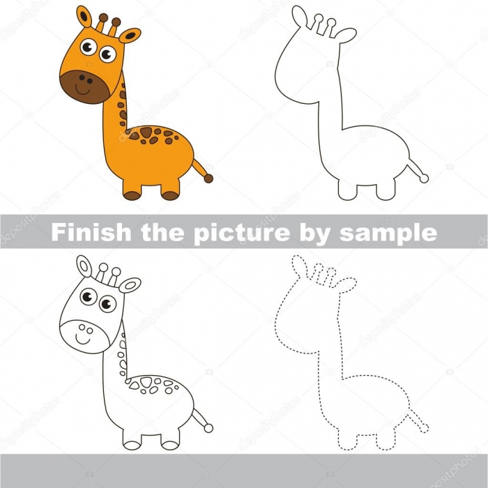 Pictures Giraffe To Draw