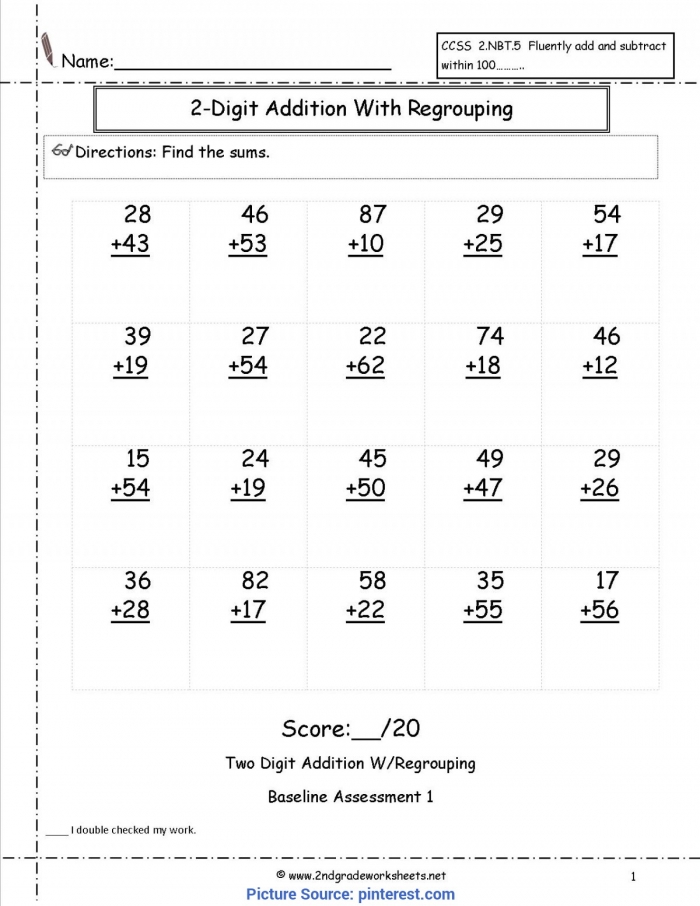 single-and-double-digit-addition-subtraction-assessment-worksheets