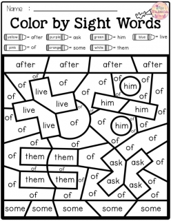 First Grade Sight Words: Right To Their