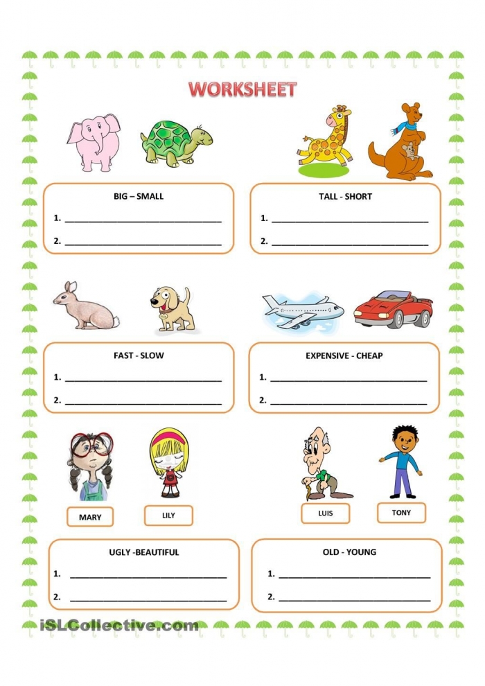 Comparative Adjectives