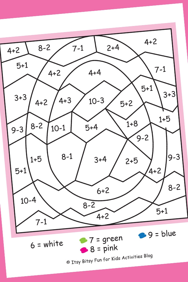 Easter Math Worksheets Free Kids Printables Th Grade Graphing