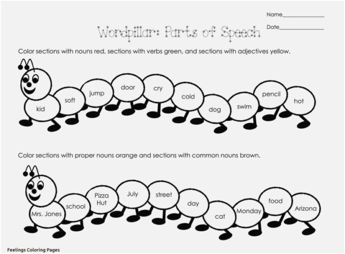 Feelings Coloring For Preschoolers Graphic Sheets Yonjamedia Of