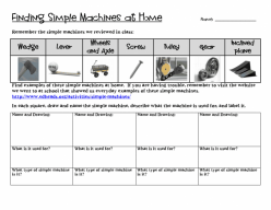 Find The Simple Machines