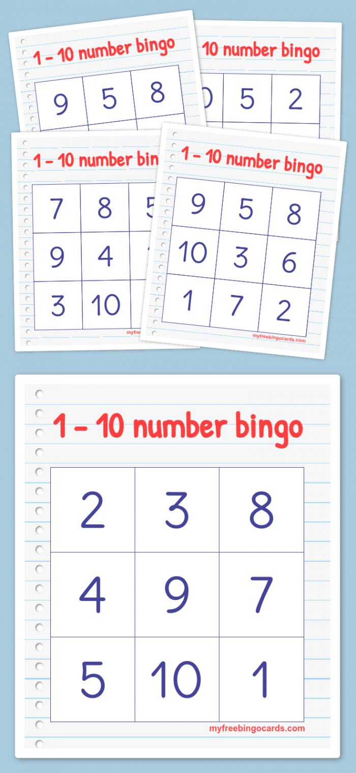 Free Printable And Virtual Bingo Cards