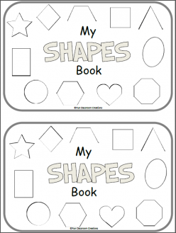 Make A Mini Book: Learning Our Shapes