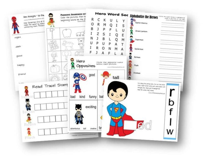 Practice Makes Perfect: The Best Superhero Worksheets | 99Worksheets