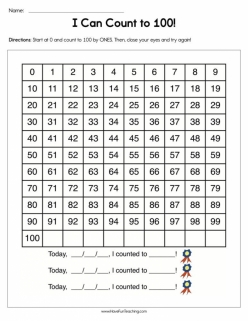 Counting To 100