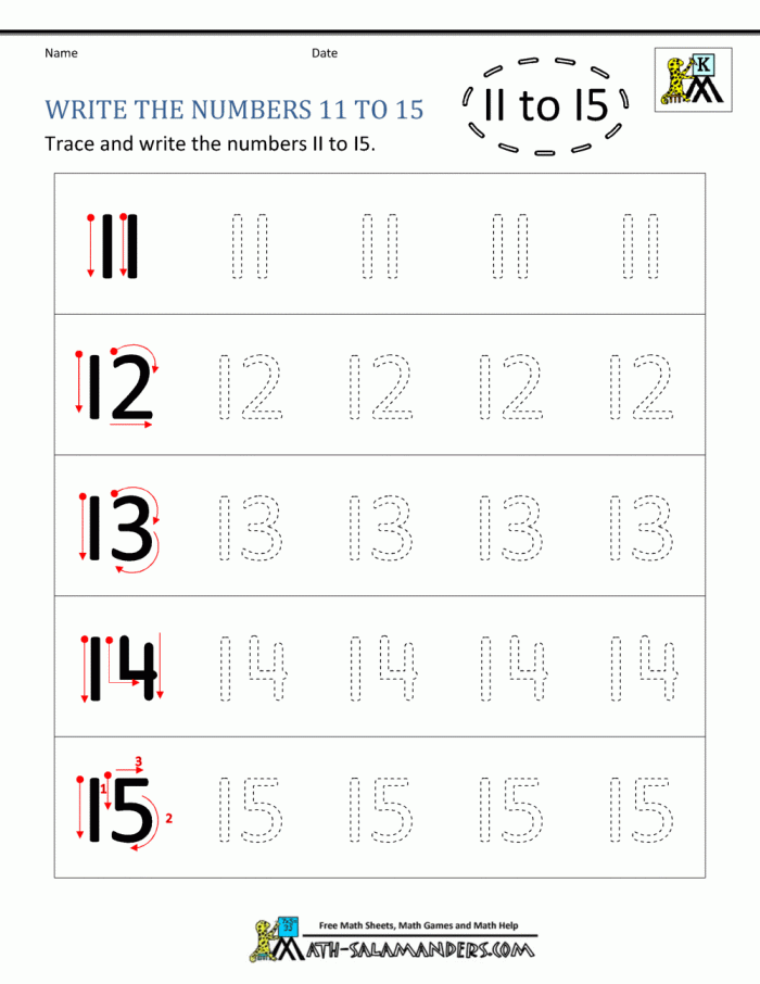 free-trace-the-numbers-11-20-worksheets-for-kids-number-tracing-11-20