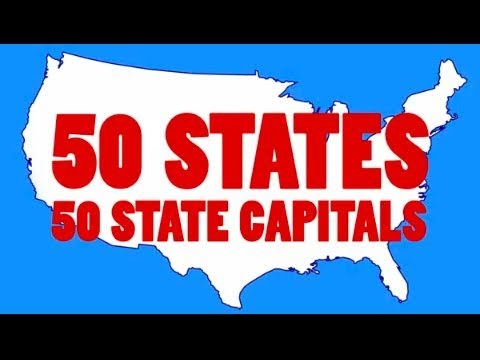 Learn The  Us State Capitals And  State Abbreviations