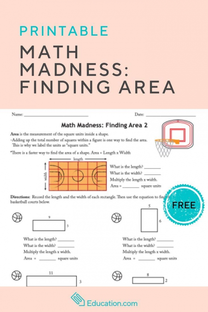 Math Madness Finding Area