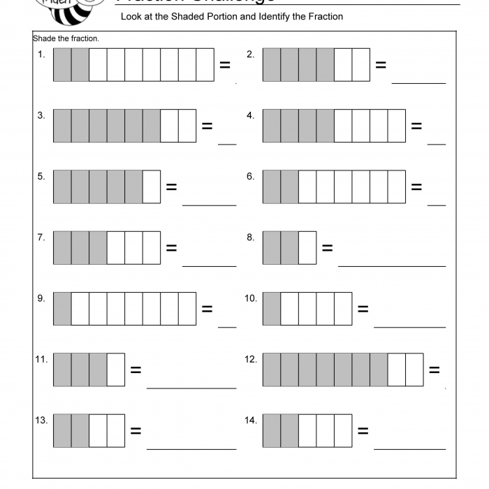 Fabulous Fraction Review Worksheets | 99Worksheets
