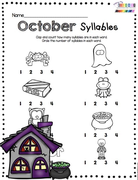 October Math And Literacy Pack