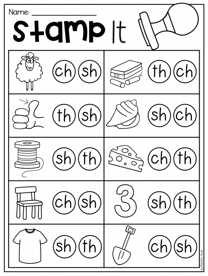 Digraphs Wh Sh Ch And Th Worksheets 99Worksheets