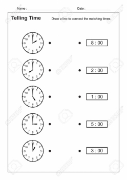 Learning To Tell Time