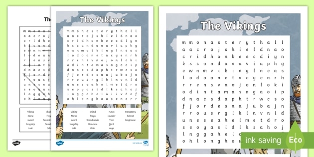 Viking Word Search