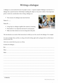 Writing Dialogue