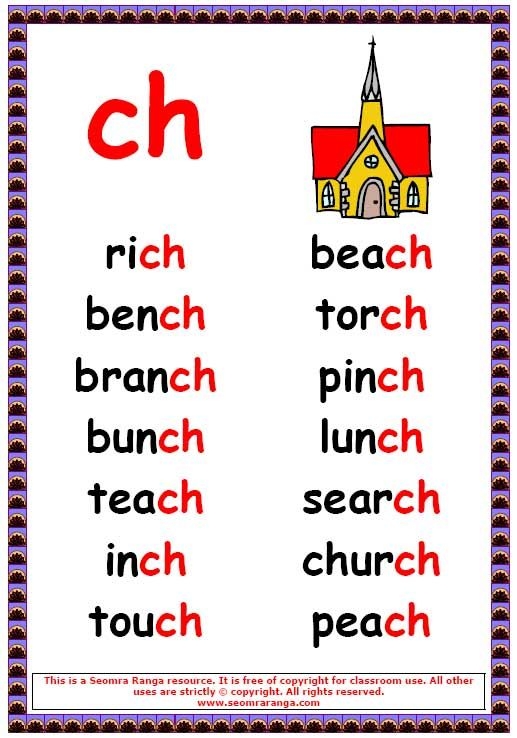 words-ending-in-ch-worksheets-99worksheets