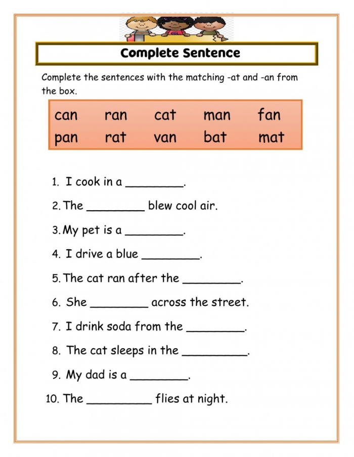 sentence-structure-kindergarten