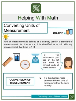 Units Of Measurement