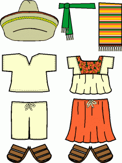 Mexican Paper Doll