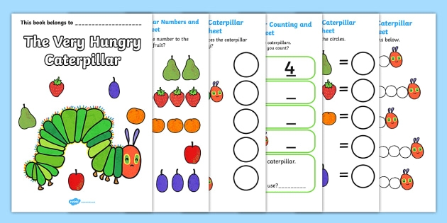 Free Maths Booklet To Support Teaching On The Very Hungry
