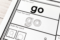 Pre-Kindergarten Sight Words: Look To Said