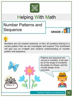 Follow The Rules: Number Patterns