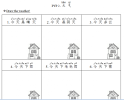 Learn Chinese: Weather Words