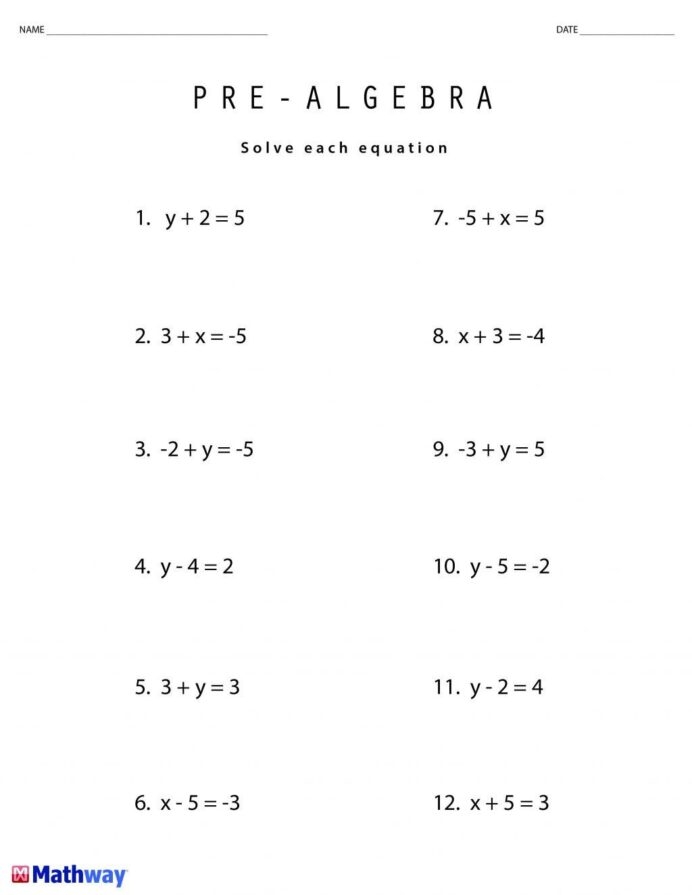Pre Algebra Math Worksheets Fraction Games For Middle School