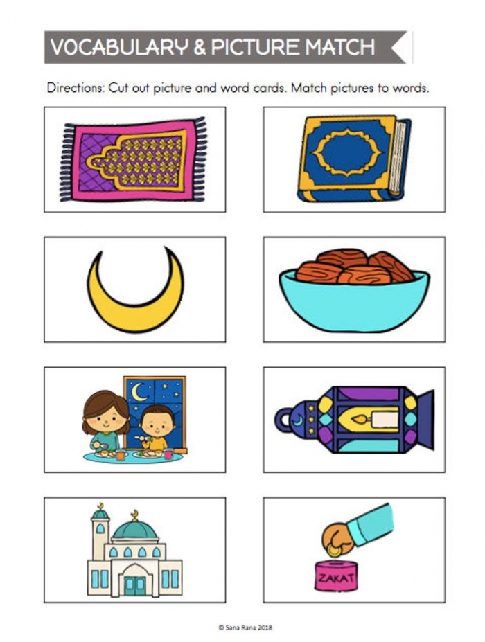Ramadan Activity Pack Worksheet Printable Download