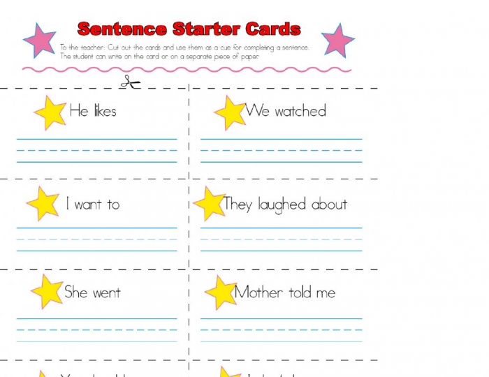 sentence-starters-worksheets-99worksheets