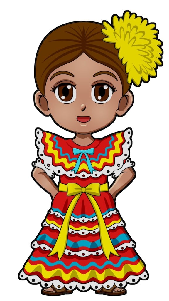 Superhero Sincerity Mexico International Paper Doll